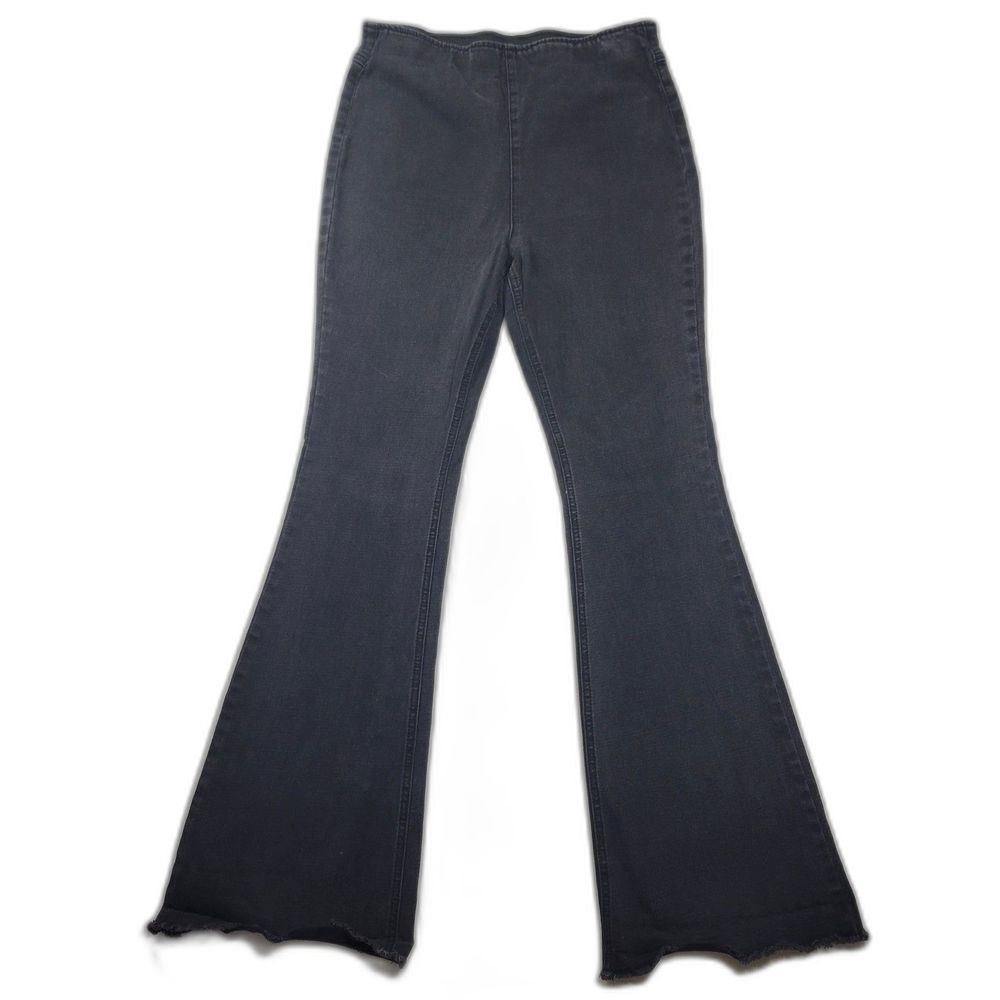 Knox Rose Women's Flare Denim Jeans Black M / 28W